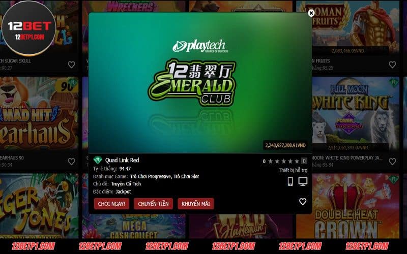 Đánh giá sảnh nổ hũ 12BET trong thời điểm hiện tại từ thành viên